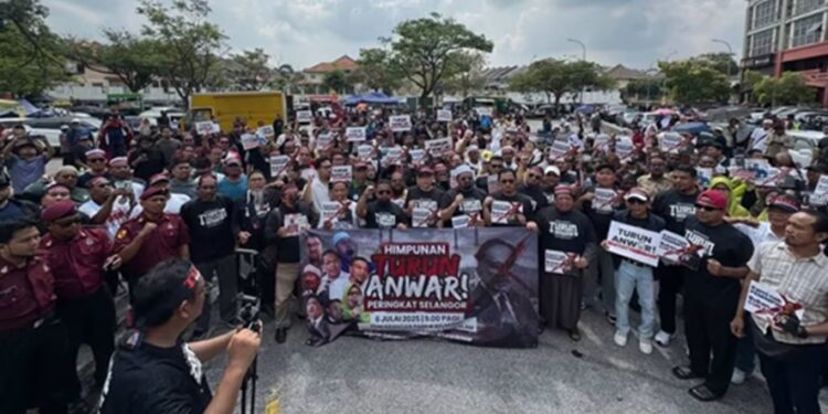 Mahathir dan Puluhan Ribu Warga Malaysia Gelar Demo. (Foto/Doc)