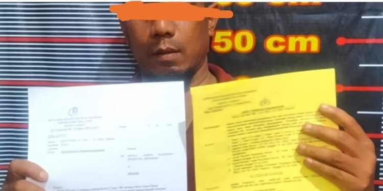 Pelaku Pencabulan Anak Di Bawah Umur. (Foto/JR Siahaan)