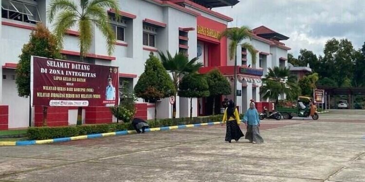Lembaga Pemasyarakatan (Lapas) Kelas IIA Batam yang diduga menjadi tempat peredaran narkoba. (Foto/Istimewa).