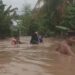 Banjir 2 Meter Landa Permukiman Warga di Tanggamus. (Foto/Doc)