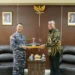 Wakil Bupati Kepulauan Meranti Kunjungi Komandan Lanal Dumai. (Foto/Doc)
