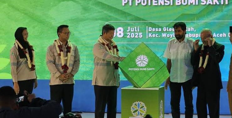 Adik Prabowo Resmikan Pabrik Karet Remah di Aceh. (Foto/Doc)