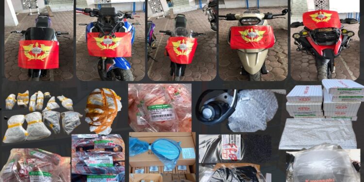 Lima Moge dan Suku Cadang di Lhokseumawe Ditetapkan Jadi Barang yang Dikuasai Negara. (Foto/Doc)