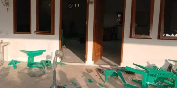 Perusakan Rumah Doa Kristen di Padang. (Foto/Doc)