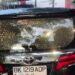 Mobil Alphard Milik Anggota DPRD Sumut Jadi Korban Lembar Batu. (Foto/Doc)