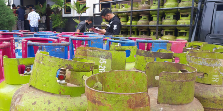 Polisi Bongkar Kasus Sindikat Penggelapan Ribuan Tabung Elpiji 3 Kg di Subang. (Foto/Doc)