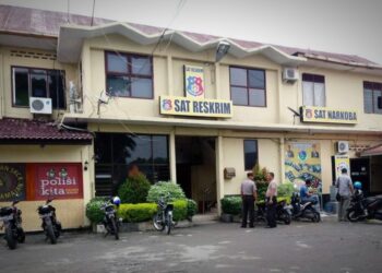 Ruangan Sat Reskrim Polres Binjai. (Foto/Doc)
