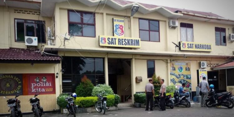 Ruangan Sat Reskrim Polres Binjai. (Foto/Doc)