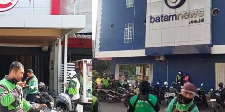 Dua Kantor Media di Kepri Jadi Sasaran Teror Order Fiktif Ojol. (Foto/Doc)