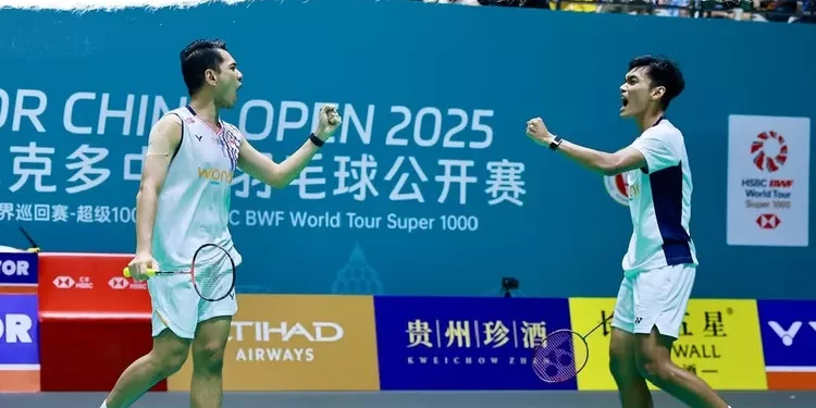 Fajar dan Fikri Tembus Final China Open 2025. (Foto/Doc)