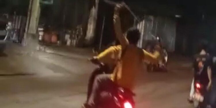 Geng Motor Teror Kota Makassar. (Foto/Doc)