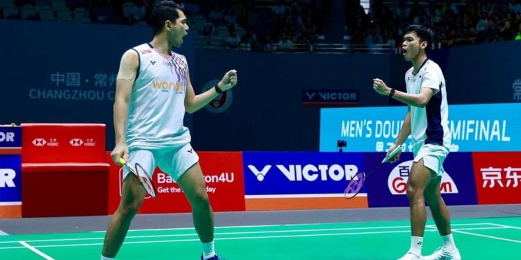 Fajar/Fikri Juara Ganda Putra China Open 2025. (Foto/Doc)