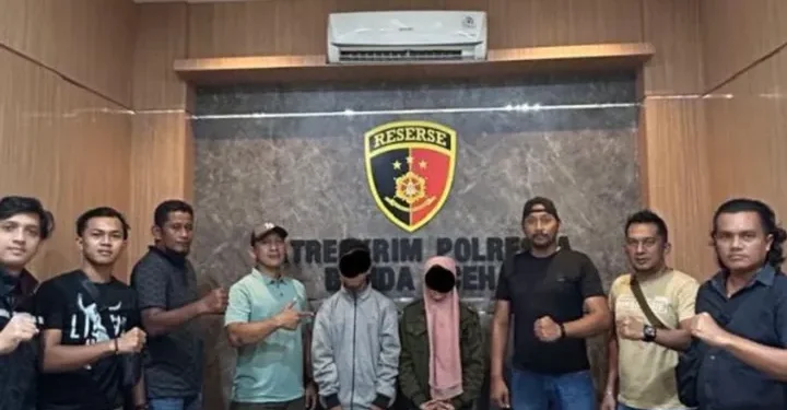 Seorang wanita pemulung berinisial ZU (33), warga Kabupaten Pidie Jaya, Aceh, ditangkap polisi karena mencuri uang Rp 20 juta dari kantor TK AT-Zahra di Kecamatan Kuta Alam, Banda Aceh. (Foto/Doc)