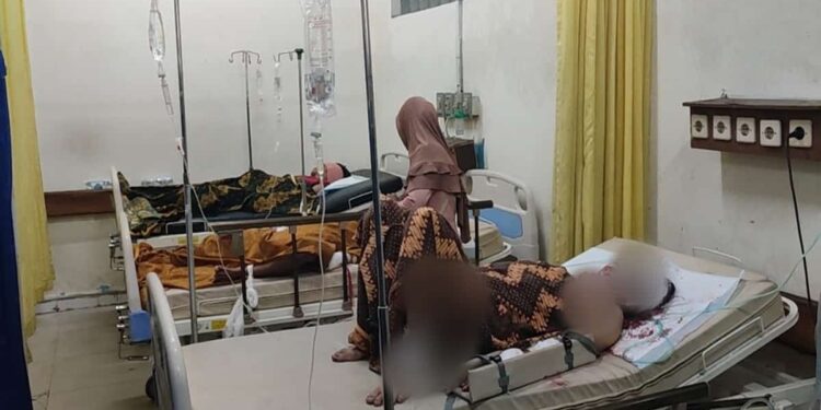 Para korban dari pelaku masih menjalani perawatan di Rumah Sakit. (Foto/Doc)