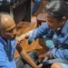 Syahrial (Kiri) Pelaku perampokan nenek 84 tahun di Padang. (Foto/Doc)