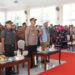 Acara Zoom Meeting Peluncuran Kelembagaan 80.000 Koperasi Desa/Kelurahan Merah Putih Kabupaten Langkat. (Foto/Diskominfo Langkat)