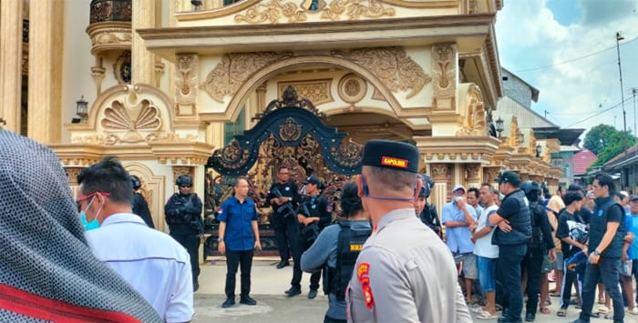 BNN Gerebek Rumah Mewah Diduga Milik Bandar Narkoba di OKI Sumsel. (Foto/Doc)