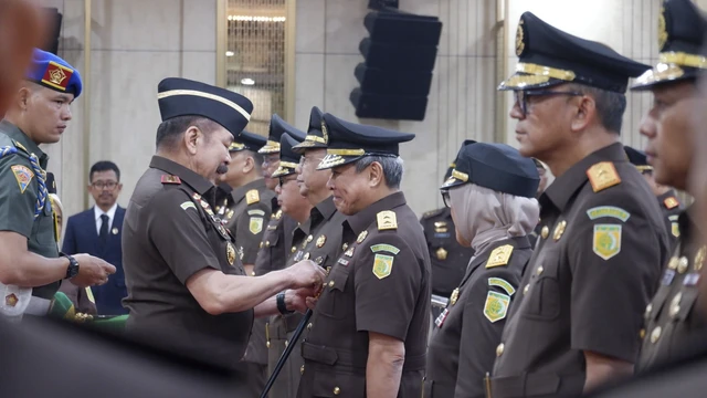 Jaksa Agung Lantik 34 Pejabat di Lingkungan Kejaksaan. (Foto/Doc)
