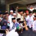 Bupati Langkat, H. Syah Afandin, SH, menghadiri langsung "Aksi Solidaritas Bela Palestina - Gaza Jilid II". (Foto/Diskominfo Langkat)