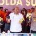 Bupati Langkat H. Syah Afandin, SH menghadiri kegiatan press release pengungkapan kasus narkoba di Mapolres Langkat. (Foto/Diskominfo Langkat)