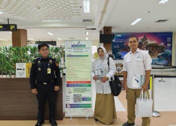 Bea Cukai Banda Aceh dan BPOM Bersinergi Tingkatkan Kesadaran Barang Bawaan Penumpang. (Foto/DJBC Banda Aceh)