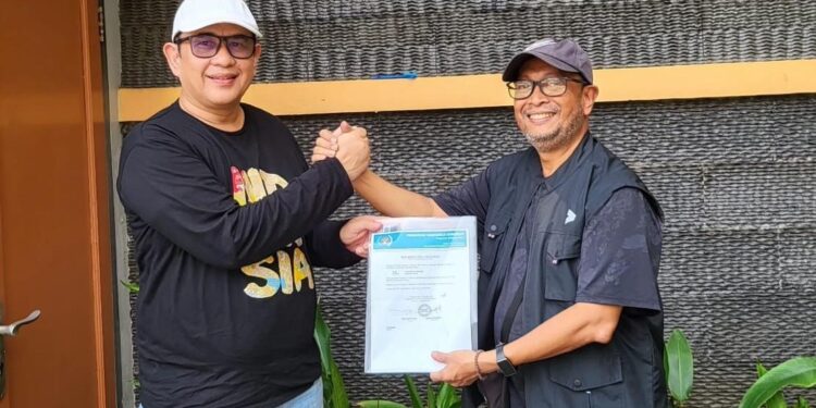 PWI Kepri Beri Dukungan Pertama untuk Zulmansyah Lanjut Pimpin PWI. (Foto/Rilis Ketua PWI Kepri)