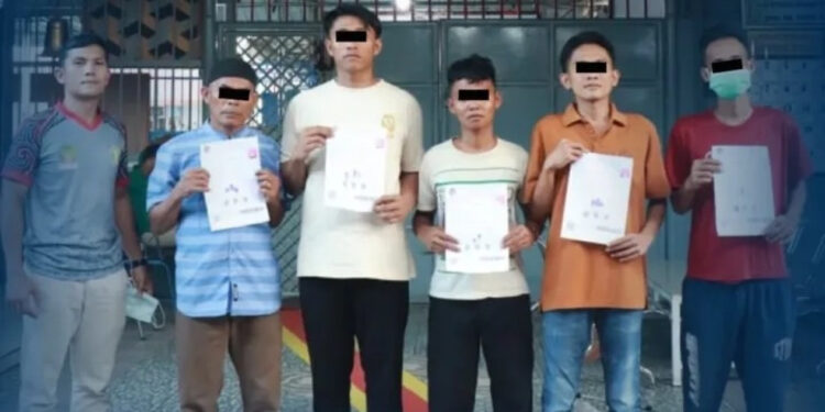Sejumlah narapidana di Sumut mendapatkan Amnesti Presiden. (Foto/Doc)