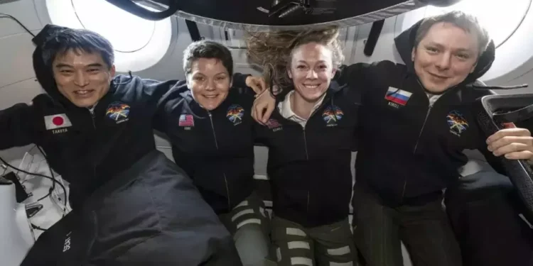 4 Astronot Kembali ke Bumi setelah 5 Bulan Bertugas di ISS. (Foto/Doc)