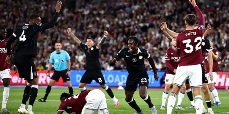 Chelsea Bantai West Ham United 5-1. (Foto/Doc)
