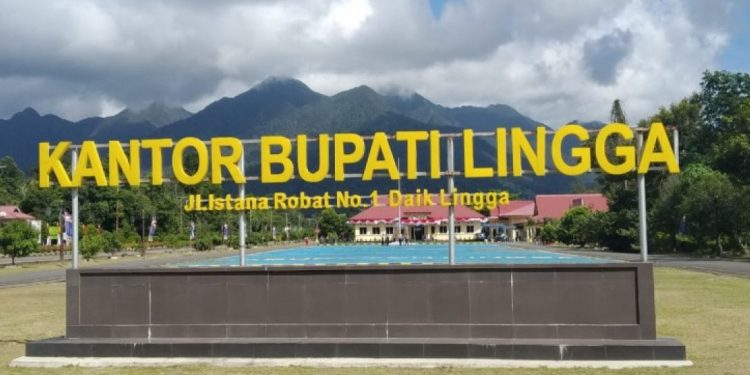 Kantor Pemerintah Kabupaten Lingga di Daik Lingga, Provinsi Kepulauan Riau. (Foto/Dokumentasi).