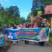Pemerintah Nagari Koto Baru Adakan Jalan Sehat Anti Narkoba. (Foto/Agustin)