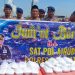 Sat Polairud Polres Langkat Bagikan Paket Makanan Kepada Nelayan dan Masyarakat. (Foto/JR Siahaan)