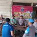 Polsek Salapian Gelar Kegiatan Jumat Curhat di Kelurahan Tanjung Langkat. (Foto/JR Siahaan)