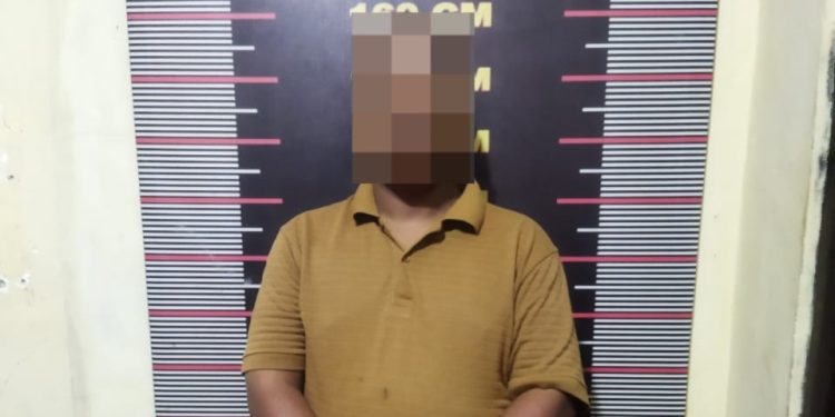 Polres Langkat Amankan Oknum Pungli di Jembatan Desa Lalang. (Foto/JR Siahaan)