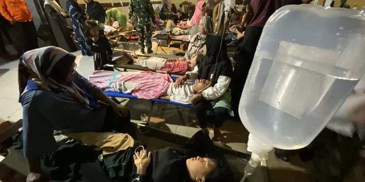 Korban Keracunan MBG di Bandung Barat. (Foto/Doc)