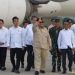 Presiden Prabowo Disambut Wapres Gibran dan Sejumlah Menteri saat Tiba d Tanah Air usai Kunjungi Beberapa Negara. (Foto/Doc)