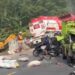Truk Tangki Pertamina Tabrak 12 Kendaraan di Cigudeg Bogor. (Foto/Doc)