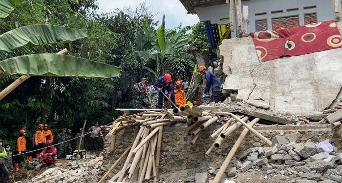 Bangunan Majelis Taklim di Bogor Ambruk. (Foto/Doc)