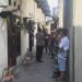 Indekos tempat pelaku tinggal dipasangi garis polisi. (Foto/Doc)