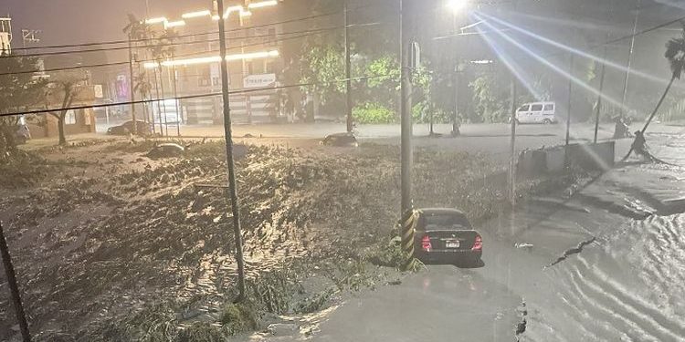 Banjir Imbas Topan Ragasa Hantam Tiongkok. (Foto/Doc)