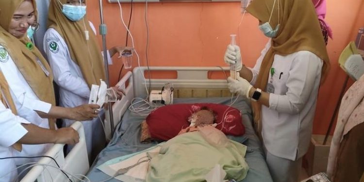 Ada Gumpalan Cacing di Tubuh, Dua Balita Kakak Beradik di Bengkulu Dirawat Intensif. (Foto/Doc)