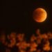 Ilustrasi gerhana bulan total. (FotoDoc)