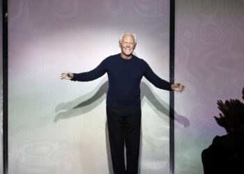 Giorgio Armani, Legenda Fashion Terkenal Asal Italia. (Foto/Doc)
