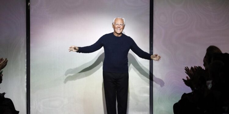 Giorgio Armani, Legenda Fashion Terkenal Asal Italia. (Foto/Doc)