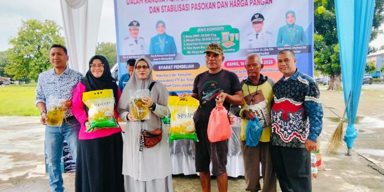 Pemko Binjai Hadirkan Pangan Murah untuk Warga di Hari Pangan Sedunia ke-45. (Foto/Diskominfo Binjai)