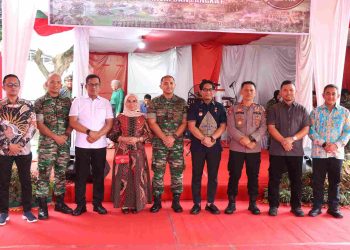 Kodim 0203/Langkat Rayakan HUT ke-41. (Foto/Diskominfo Binjai)