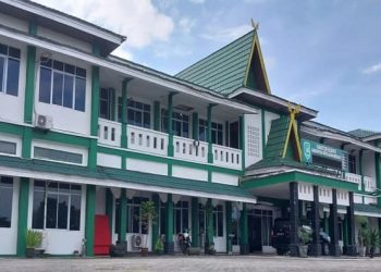 Kantor Pemerintahan Kabupaten Kepulauan Meranti di Selat Panjang. (Foto/Dokumentasi).
