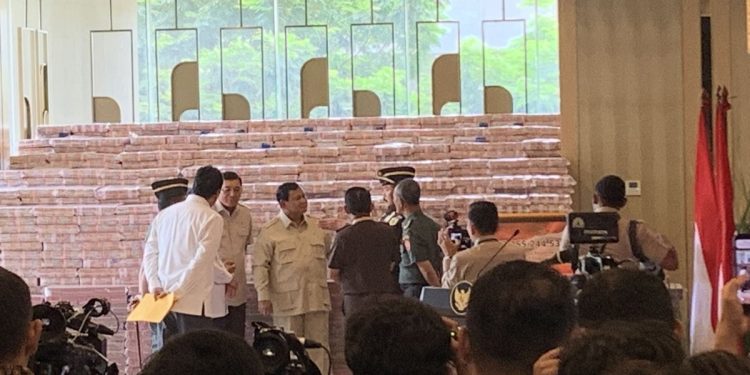 Presiden Prabowo Tiba di Kejagung. (Foto/Doc)
