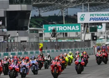 Balapan MotoGP di Sirkuit Sepang, Malaysia. (Foto/Doc)