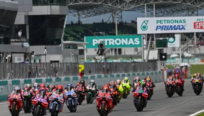 Balapan MotoGP di Sirkuit Sepang, Malaysia. (Foto/Doc)